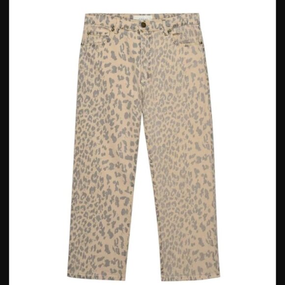 THE GREAT Wayne Jean in Vintage Leopard NWT Sz 27 - Picture 1 of 8